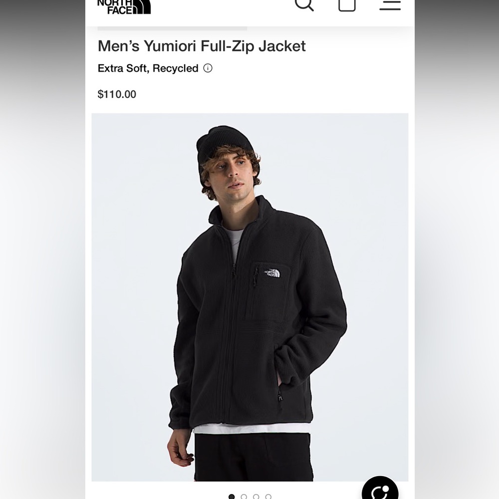 The North Face Men's Black Performance Jacket